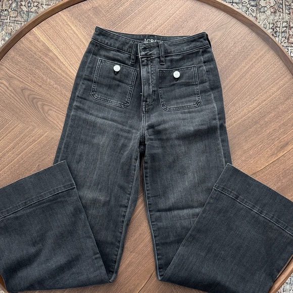 Jcrew black denim trouser - Picture 3 of 4